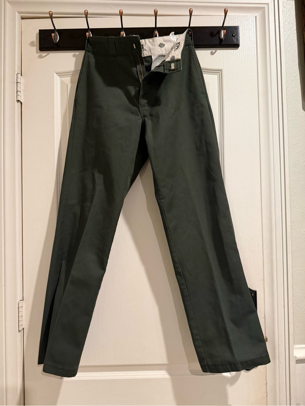 Dickies Olive Green Straight Leg Chinos
